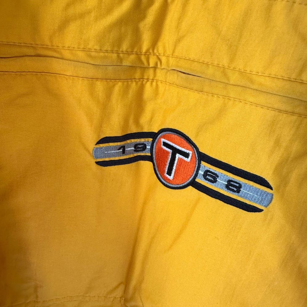 Vintage Disney Tigger Jacket XL Yellow 90s Zip Up Coat Embroidered Rare - Picture 4 of 9
